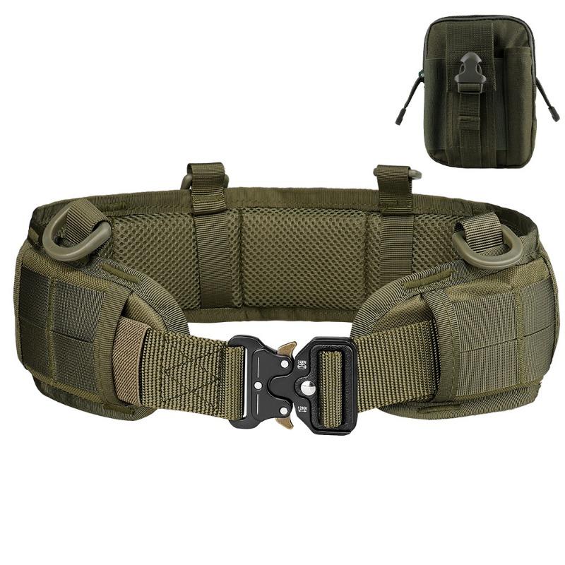 Outdoor Waist Belt Multi-Functional Quick Release Waist Seal Buckle Nylon Waistband