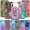 Case For Samsung Galaxy A50 A70 A10 A20e A30 A40 A20s A10s A10e A80 A90 A60 A30s Black Cover Silicone Shell Mandala Chakra Yoga