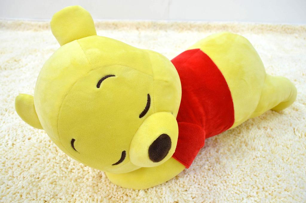 MORIPiLO Подушка для тела Morishita для детей и взрослых Винни-Пух желтая сумка 45 см пушистый материал набивная подушка персонажи Товары Disney 4620731