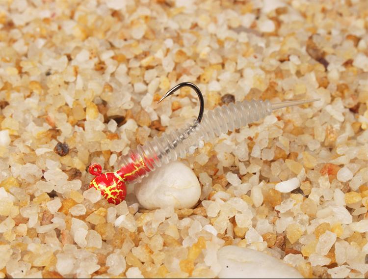Howell Hot Sale 4.5g Soft Plastic Trout Worm Lures Artificial Hard Bait for River Lake Stream Fishing Sizes 40mm 50mm Made China