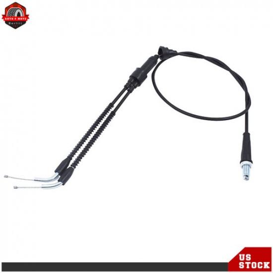 For Yamaha Banshee 350 1987-2006 01-0813 2pcs Throttle Cable