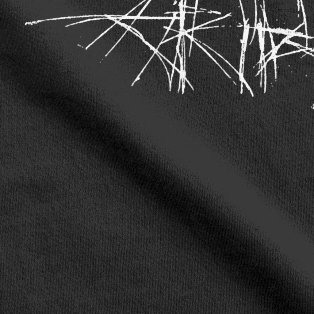 Death Grips Scratch Logo T Shirts Men's Cotton Vintage T-Shirts Crewneck Tees Short Sleeve Tops Gift Idea