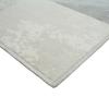 Tapis salon doux moderne motifs géométriques gris 160x230