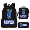 Rainbow Friends Backpack Primary and Secondary School Students Backpack Children's Cartoon Anime Backpack  6-NMAOV