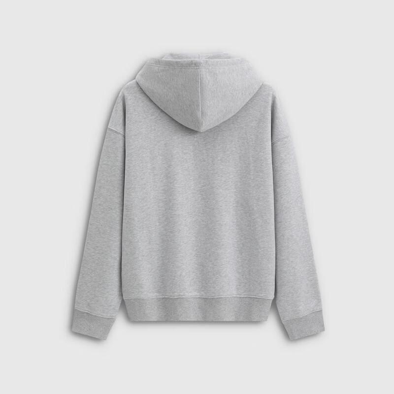 Gap Унисекс Толстовка с капюшоном на молнии с принтом логотипа