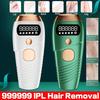 5 Modes, Ice-sense 999999 Flash LCD Professional Permanent IPL Epilator Laser-Electric Woman Painless Threading Hair Remover Machine EU Plug/US Plug