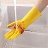 Прочные водонепроницаемые бытовые перчатки из латекса для женщин - для уборки кухни, мытья посуды и тонкой стирки