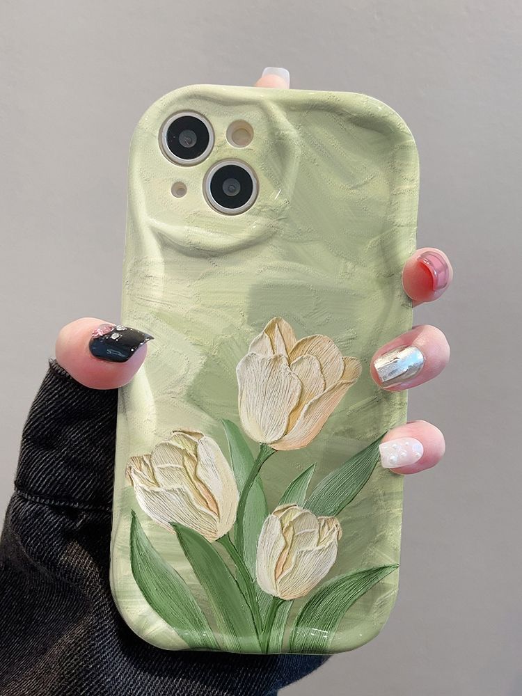 Ретро Масляная Живопись Цветы Чехол Для Xiaomi Note 15 14 Pro 13 Plus Redmi 15 15C 4G 14C 13C A5 5G Силиконовый Чехол Ударопрочный Funda