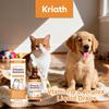 Kriath Pet Health Питательные капли 60 мл - Питательные капли для кошек и собак - Здоровье шерсти и уход за питомцем