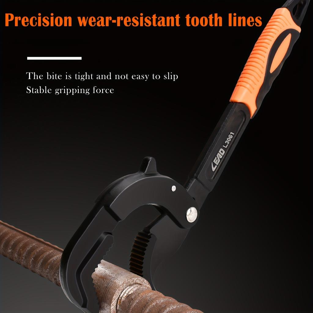 Многофункциональный ключ 10 дюймов и 14 дюймов, универсальный ключ, разводной ключ, трубный ключ, активный трубный ключ, сантехнический ключ (10 дюймов и 14 дюймов)