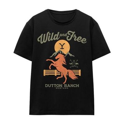 Унисекс футболка для взрослых Yellowstone Wild & Free