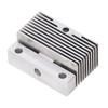 Hot End Heat Sink Aluminium Alloy 3D Printer Extruder Hot End Heat Dissipation Block for Neptune4