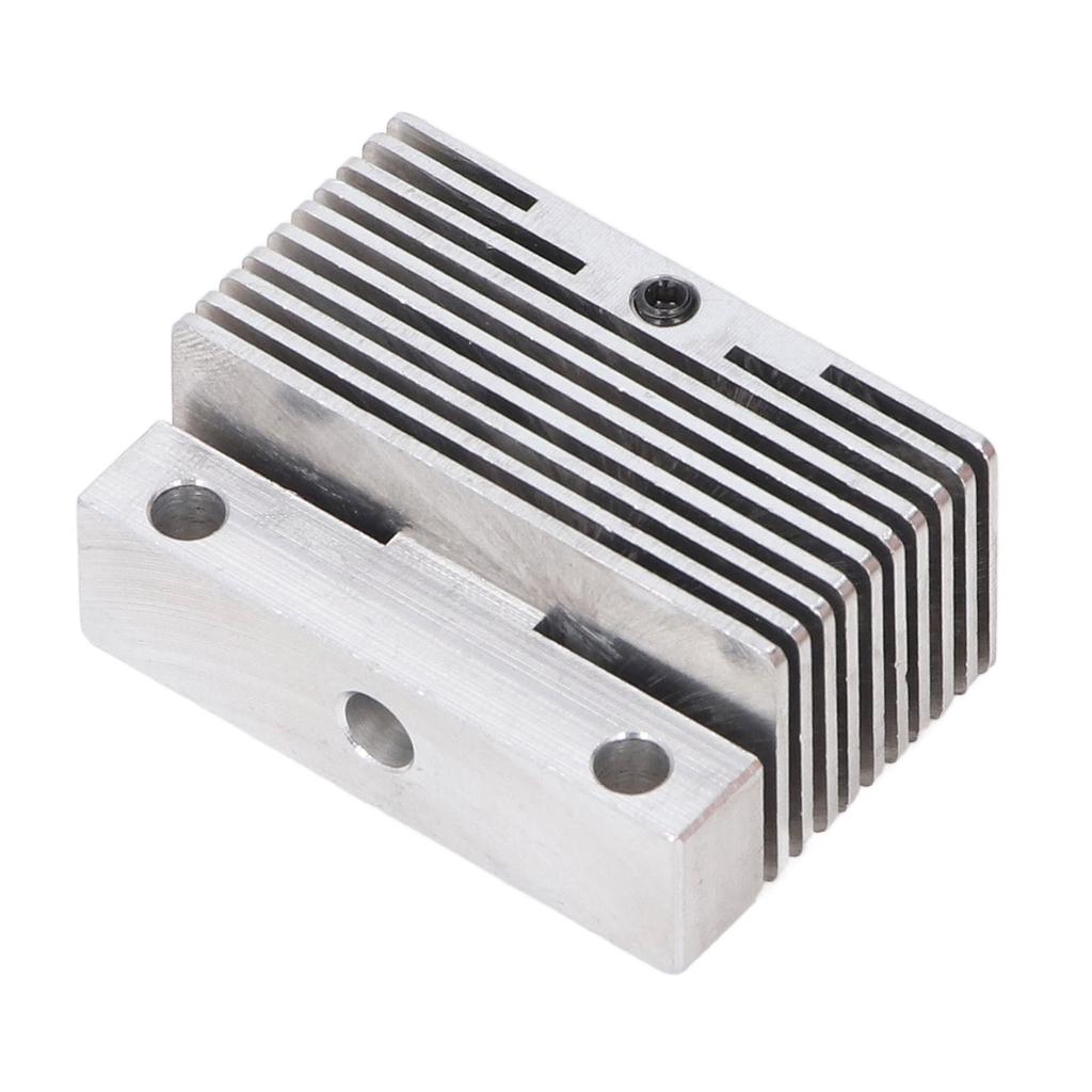 Hot End Heat Sink Aluminium Alloy 3D Printer Extruder Hot End Heat Dissipation Block for Neptune4
