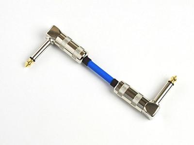 Canare GS-6 8см Тип L-L (Кривошип) Патч-кабель (синий)