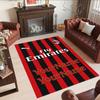 Ac Milan Customize Your Name Area Rug Suitable for Study room Bedrooms Playrooms Hallway Antislip Carpet Anime Office Decor