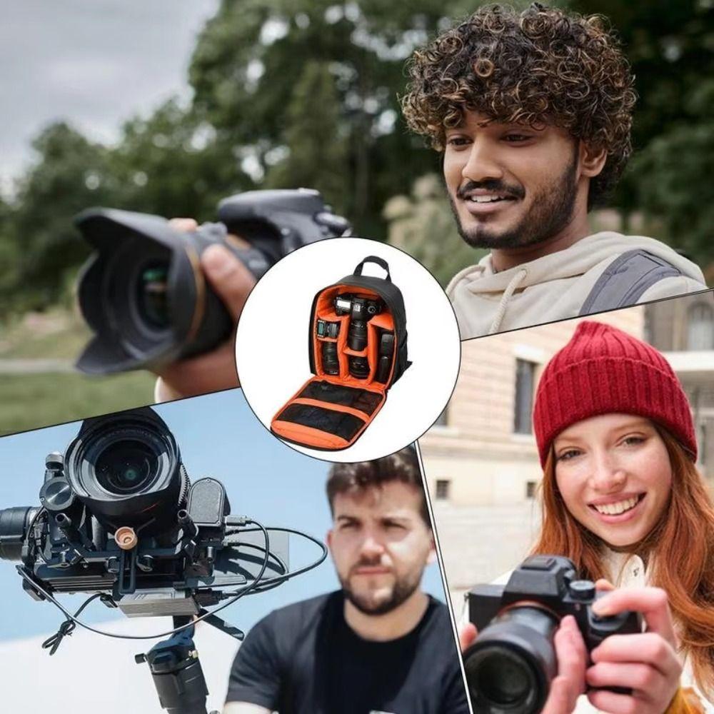 Waterproof Digital DSLR Camera Multi-functional Camera Lens Pouch Camera Accessories