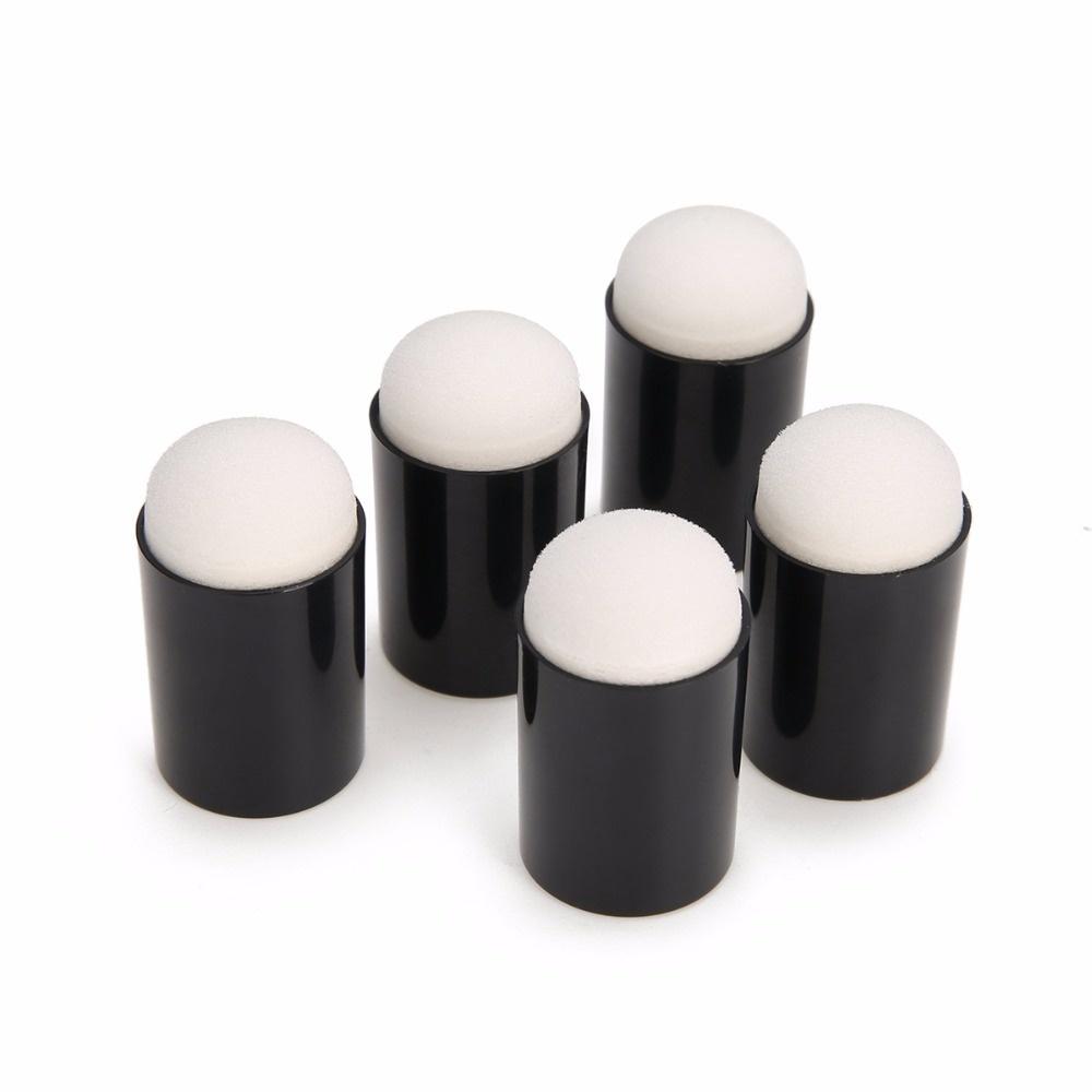 3/5/10 шт., чехол для губки для пальцев, пена для нанесения краски, чернила для штамповки, карандаш Reborn, сделай сам, ремесло