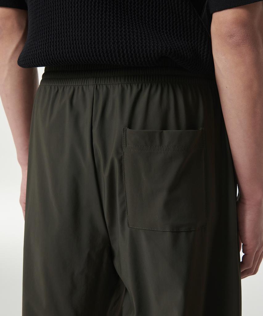 MUSINSA STANDARD Cooling Loose Tapered Elastic Waist Pants [Khaki]
