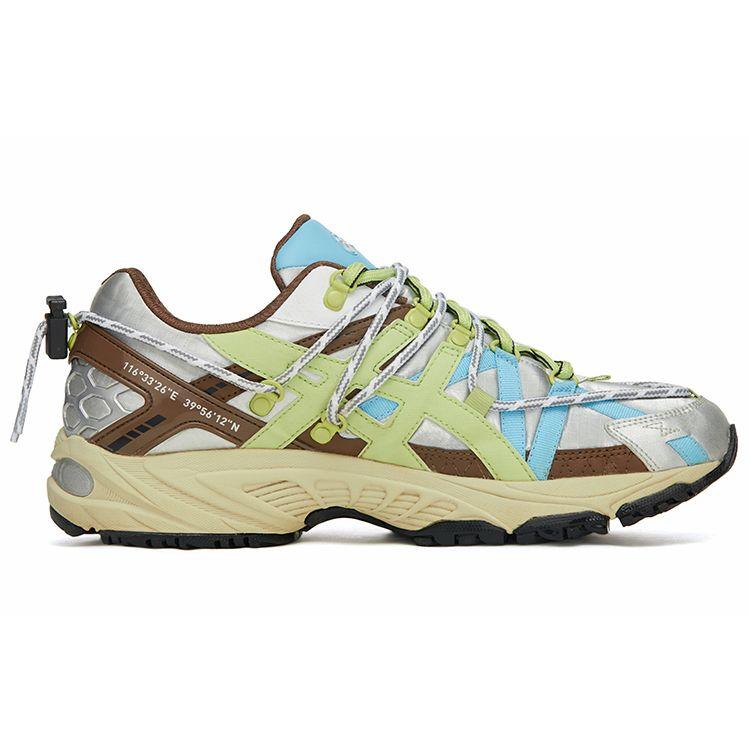 Asics X MYGE GEL-KAHANA TR v2 Серебристый Зеленый Коричневый Мужские Кроссовки для Трейлраннинга 1203A260-020