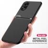 Rugged Non-Slip Case for OPPO A60 A79 5G A98 A78 A58 Protective Cover Car Magnetic Suction Holder Coque Fundas Capa