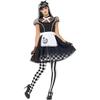 Smiffys Womens/Ladies Alice Gothic Costume Set