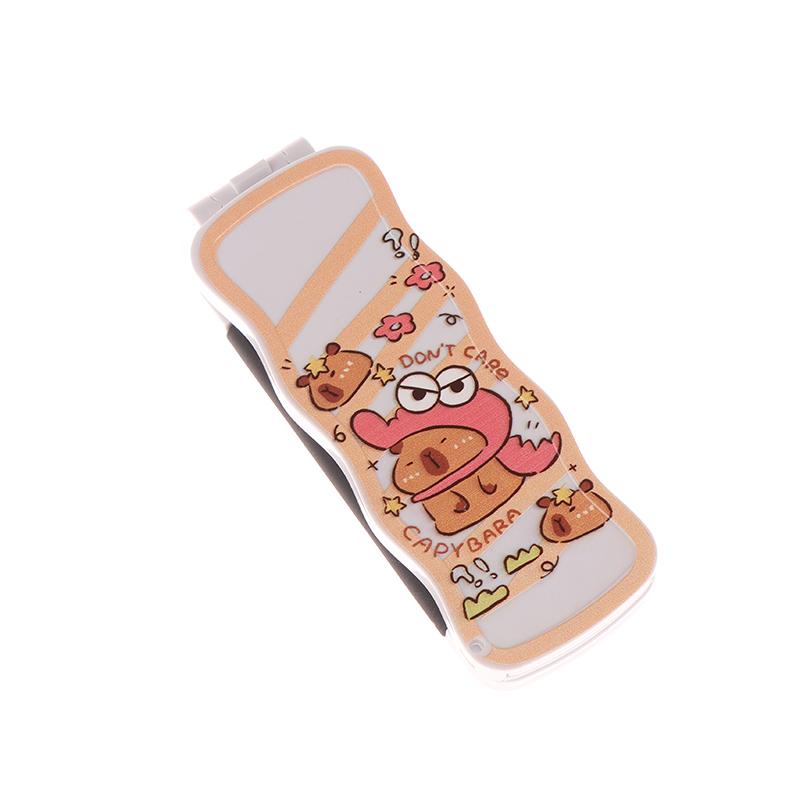 Мини-щетка для волос, складная массажная расческа, массаж головы, антистатическая портативная дорожная щетка для волос, расчески для волос для девочек с зеркалом