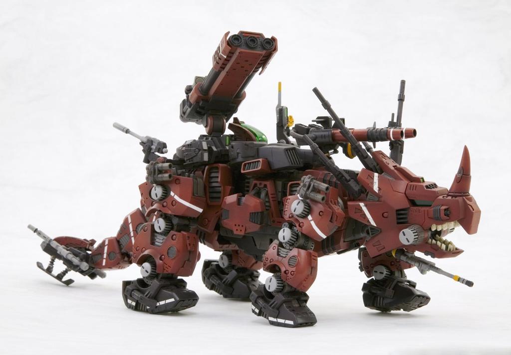 ZOIDS Red Horn Общая длина 330 мм, масштабная пластиковая модель EZ-004, приблизительно. 1/72