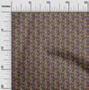 oneOone Ткань Cotton Flex Black Kalamkari Kathakali Craft Projects Decor Fabric Printed By The Yard 40 Inch