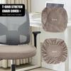 Universal High Elastic Chair Cover Soft Breathable Wear Resistant Minimalist Slipcover Durable Comfortable Seat Protector