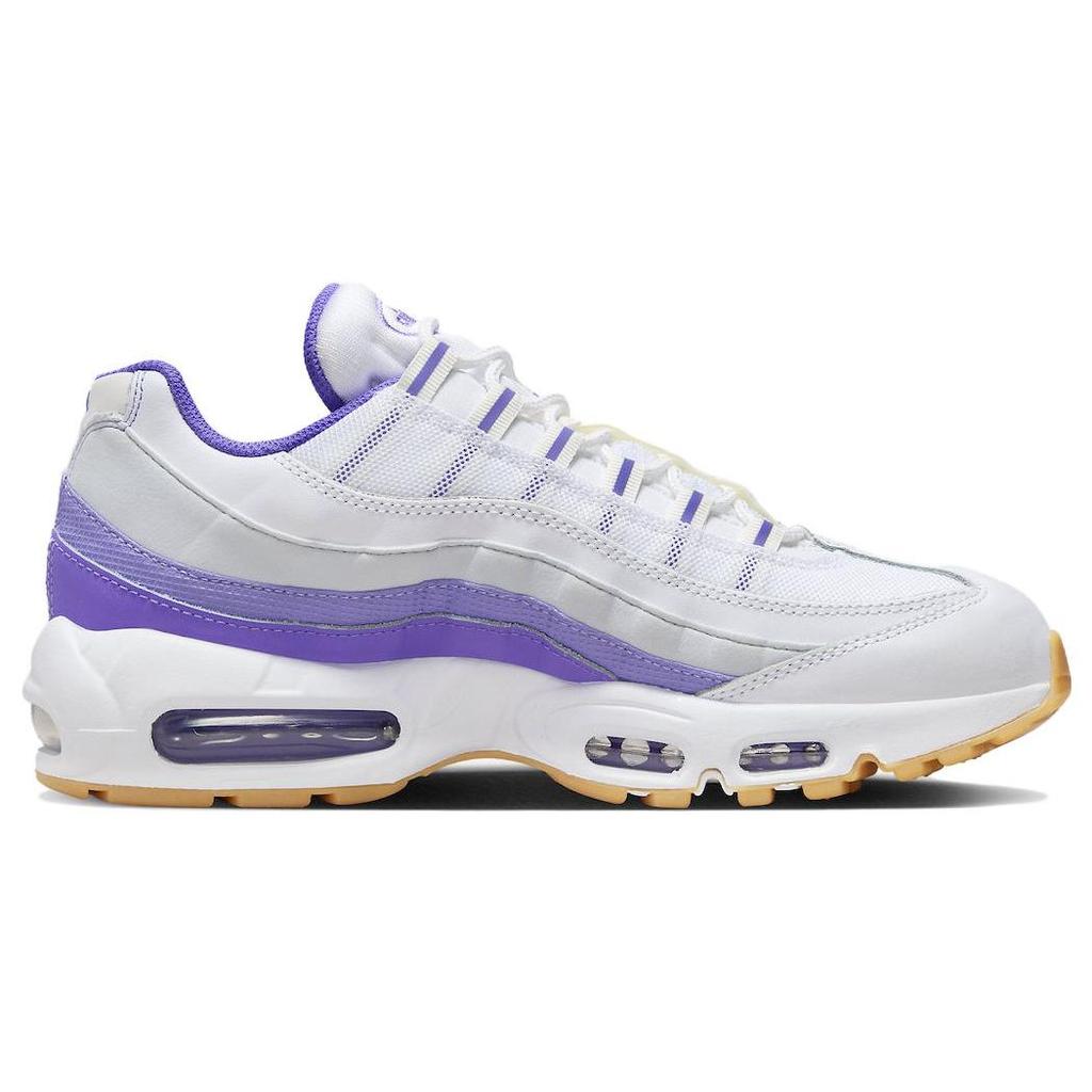 Nike Air Max 95 White Space Purple Men Sneakers Light-Smoke-Grey Light-Violet Disco-Purple DM0011-101