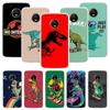 Dinosaur Skate Dude Play Phone Case For Motorola Moto G9 G8 G7 G6 G5 E6 E5 E4 Plus Play Power One Action Macro Coque Cover Capa