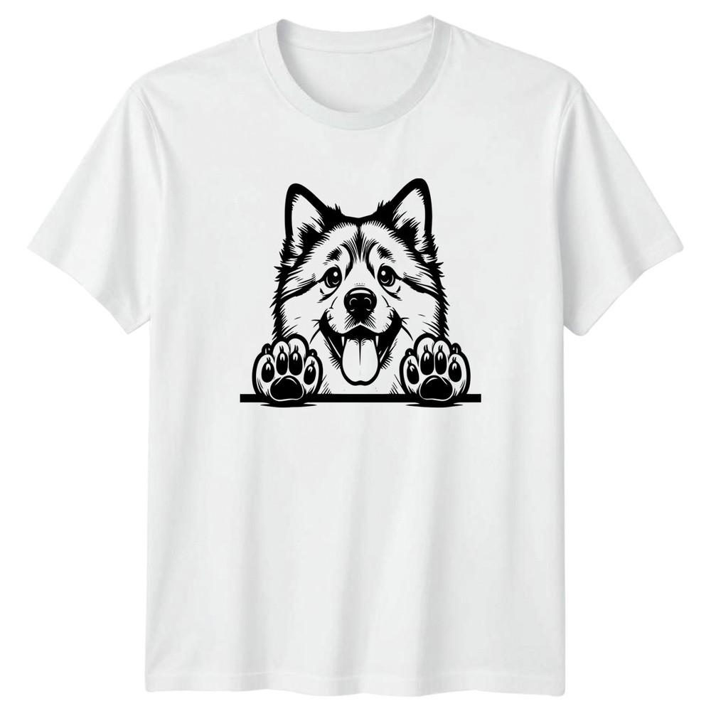 Husky Dog Paws Animals Graphic Tee Unisexs Unisexs Unisex TShirt