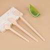 100 шт. деревянных палочек для размешивания кофе, холодных напитков, размешивателей, биоразлагаемых столовых приборов, кофейных палочек