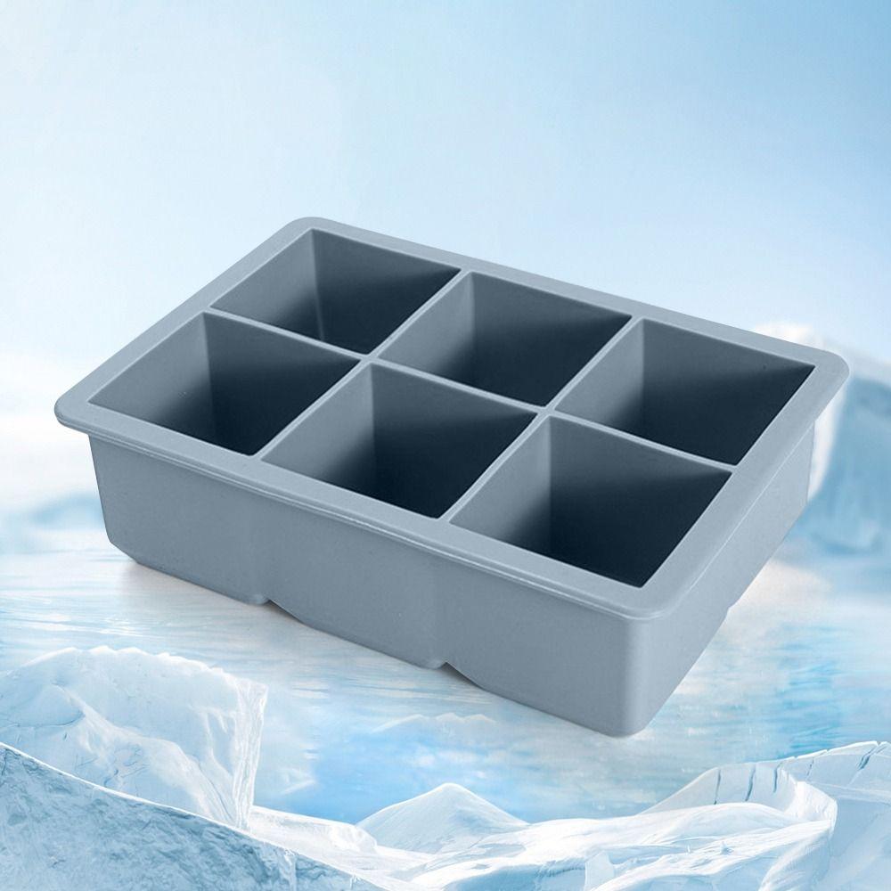 Silicone Ice Cube Mold Square Shape Ice Maker High Quality Square Mold Ice Cream Tools