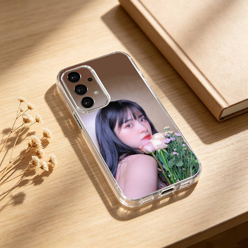 Чехол для телефона китайской актрисы S-Shen Y-Yue для Samsung S25, 24, 21, 22, 23, 30, Ultra, 20, Plus, Fe, Lite, Note Прозрачный чехол