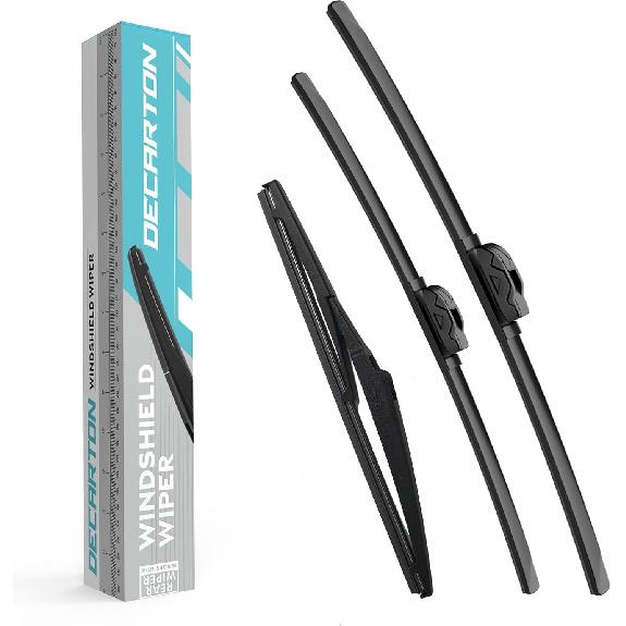 Replacement for Hyundai Tucson 2024 2025 Wiper Blades, Windshield Wiper Blade Replacement Set - 26 Inch/16 Inch/11 Inch (3 Piece Set) U/J HOOK