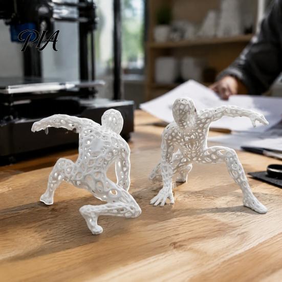 Cool Car Interior Decorations 3D Printed Hollow Mesh Superhero Figurine, Creative Spider Style Action Pose Collectible Theme Items Desktop Ornament,