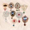 Medieval Vintag Retro Brooch Women'S Court Style Accessories Luxury Corsage Accessories