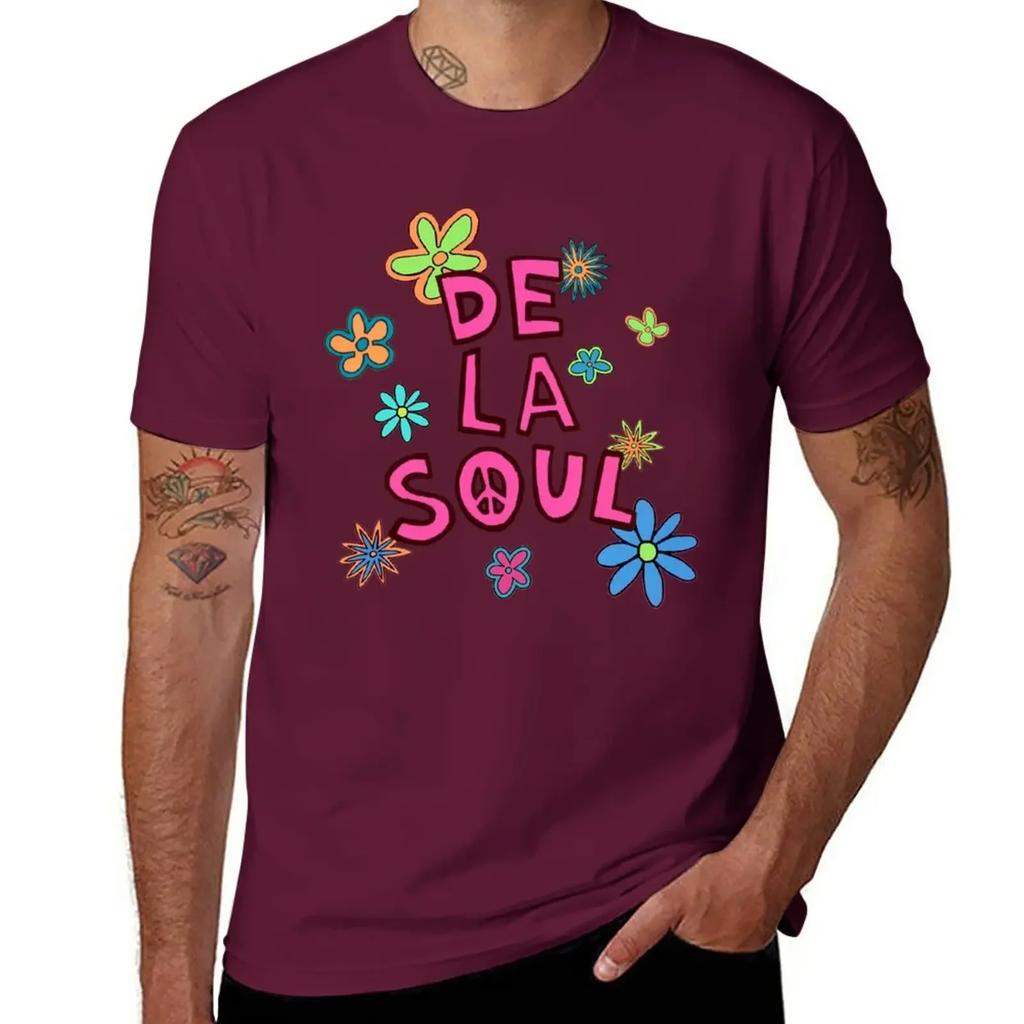 De La Soul T-Shirt boys animal print plus size tops Blouse men workout shirt