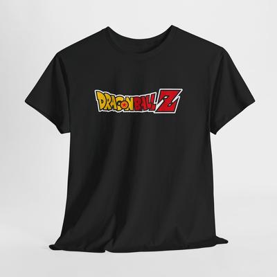 Черная футболка Dragon Ball Z – Унисекс Аниме Саянская футболка для мужчин или женщин