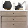 Single Grain Small Handle Kit Round Drawer Dresser Pulling Cabinet Door Handle for Home Use Cabinet Door Handle Kit