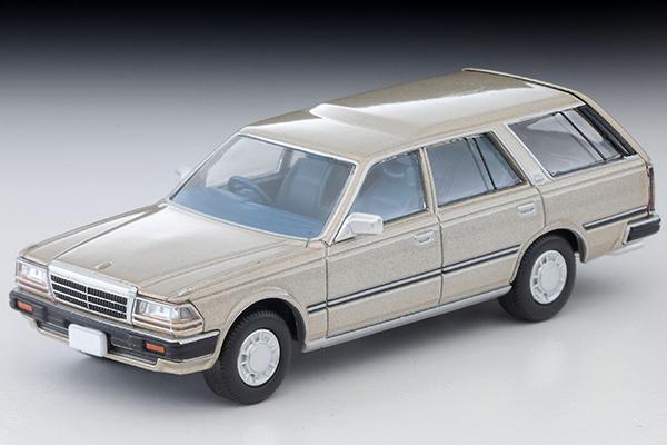 Tomica Nissan Gloria Wagon V20E GL 1991 Model Diecast (Yellowish Silver) LV-N244b [Tomix 1/64 Car]