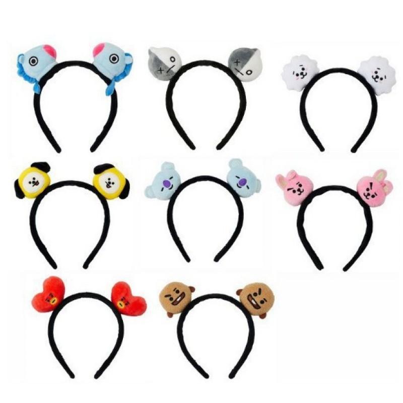 ELEN-KPOP BTS BT21 повязка на голову обруч для волос Мультяшные игрушки МАН ТАТА