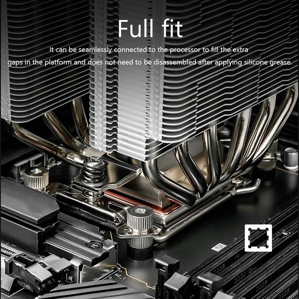 AM5 CPU Contact Frame for AMD AM5 7950X 7900X 7700X 7600X CPU Heat Sink Sheet Pure Copper CPU Cooler Thermal Conductive Patch