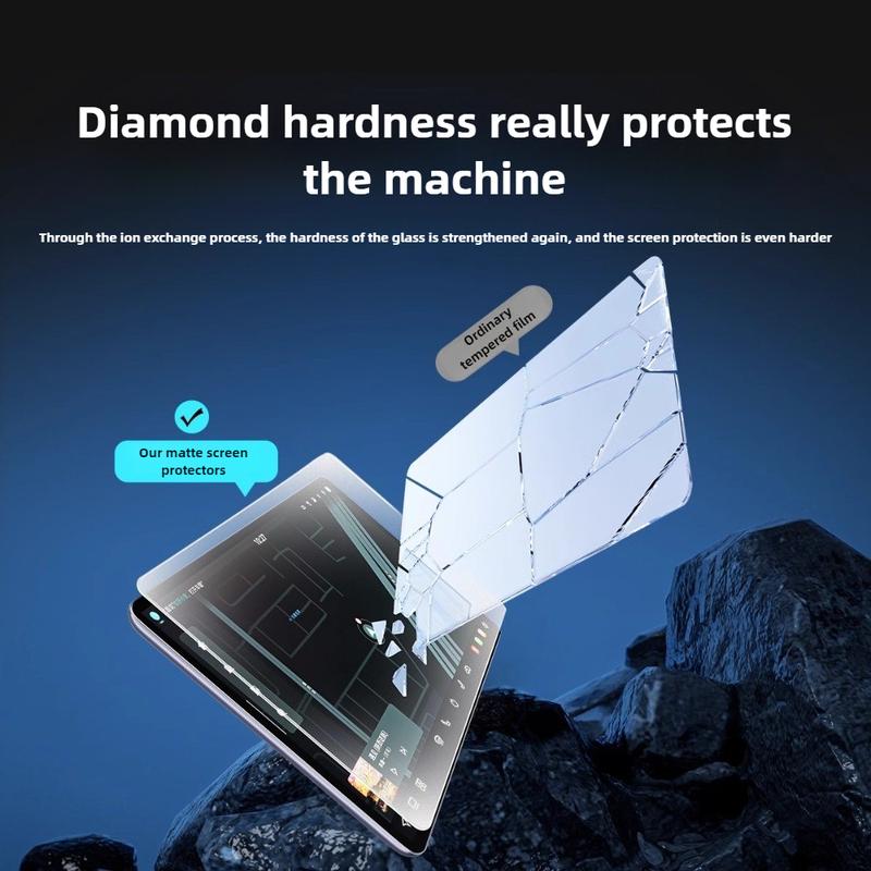 New for Leapmotor T03 2024 2026 Matte Tempered Glass Screen Protector Anti Glare Anti Fingerprint Car Dashboard Accessories