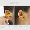 Soundproof Noise-Reducing Silicone Earplugs for Student Dormitory and Swimming Customizable Logo Sleep Aid
