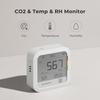 Qingping CO2 and Meter Carbon Dioxide Concentration Meter Measurement NDIR Method CO2 Meter Connection Remote Monitoring Alarm USB Rechargeable Large