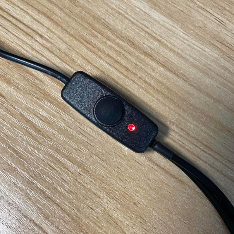 Double USB C Splitter Charge Cable Power 2 USB C Devices Multi USB Type C USB To Double Type C Charger Cable with Switches