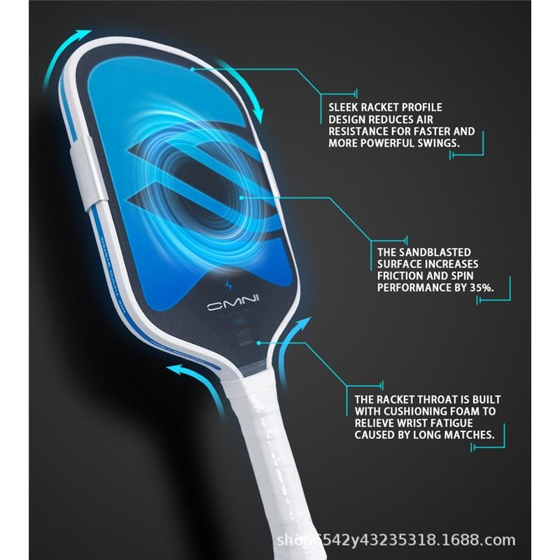 Gen5 Thermoformed Carbon Fiber Pickleball Paddle All-Court Pro Tournament Racket for Advanced Players
