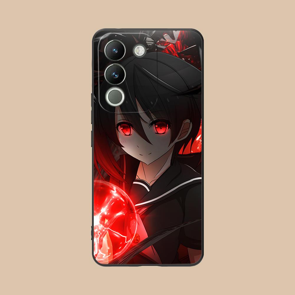 Матовый ТПУ чехол для мобильного телефона Akame Kurome для VIVO V60 V50 V40 V30 V29 V27 V25 V23 Pro Lite 5G Цветной печатный чехол